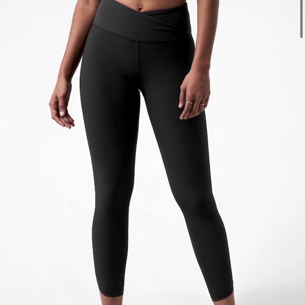 Athleta Elation Crossover Rib 7/8 Tight